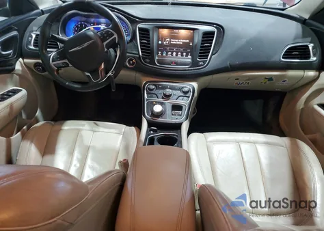 2016 Chrysler 200 C из США, поврежденный, VIN 1C3CCCCB8GN158185